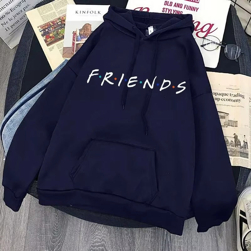 Friends TV Show Hoodie - Vintage Anime & 90s Style