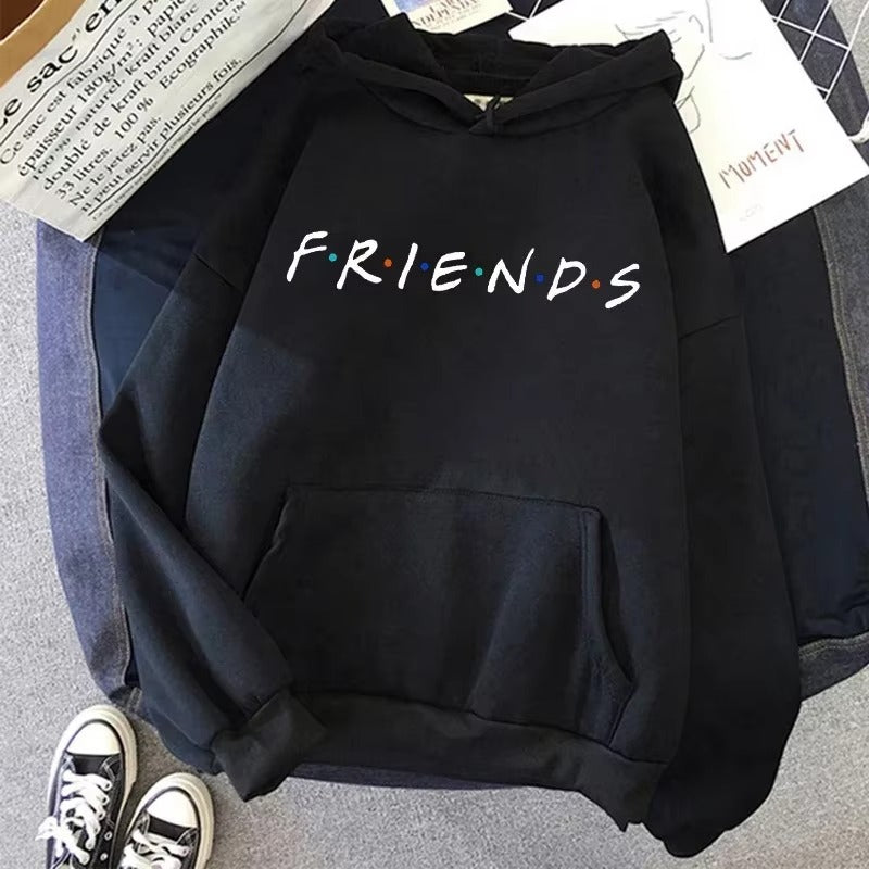 Friends TV Show Hoodie - Vintage Anime & 90s Style