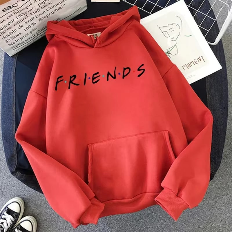 Friends TV Show Hoodie - Vintage Anime & 90s Style