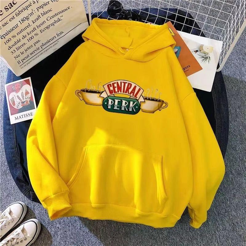 Friends TV Show Hoodie - Vintage Anime & 90s Style